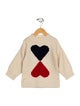 Burberry Toddler Girls Mock Neck Embroidered Knit Sweater