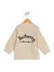 Burberry Toddler Girls Mock Neck Embroidered Knit Sweater