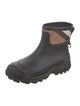 Burberry Nova Check Pattern Rubber Rain Boots