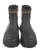 Burberry Nova Check Pattern Rubber Rain Boots