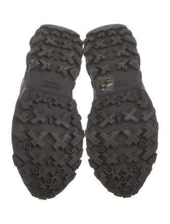 Burberry Nova Check Pattern Rubber Rain Boots