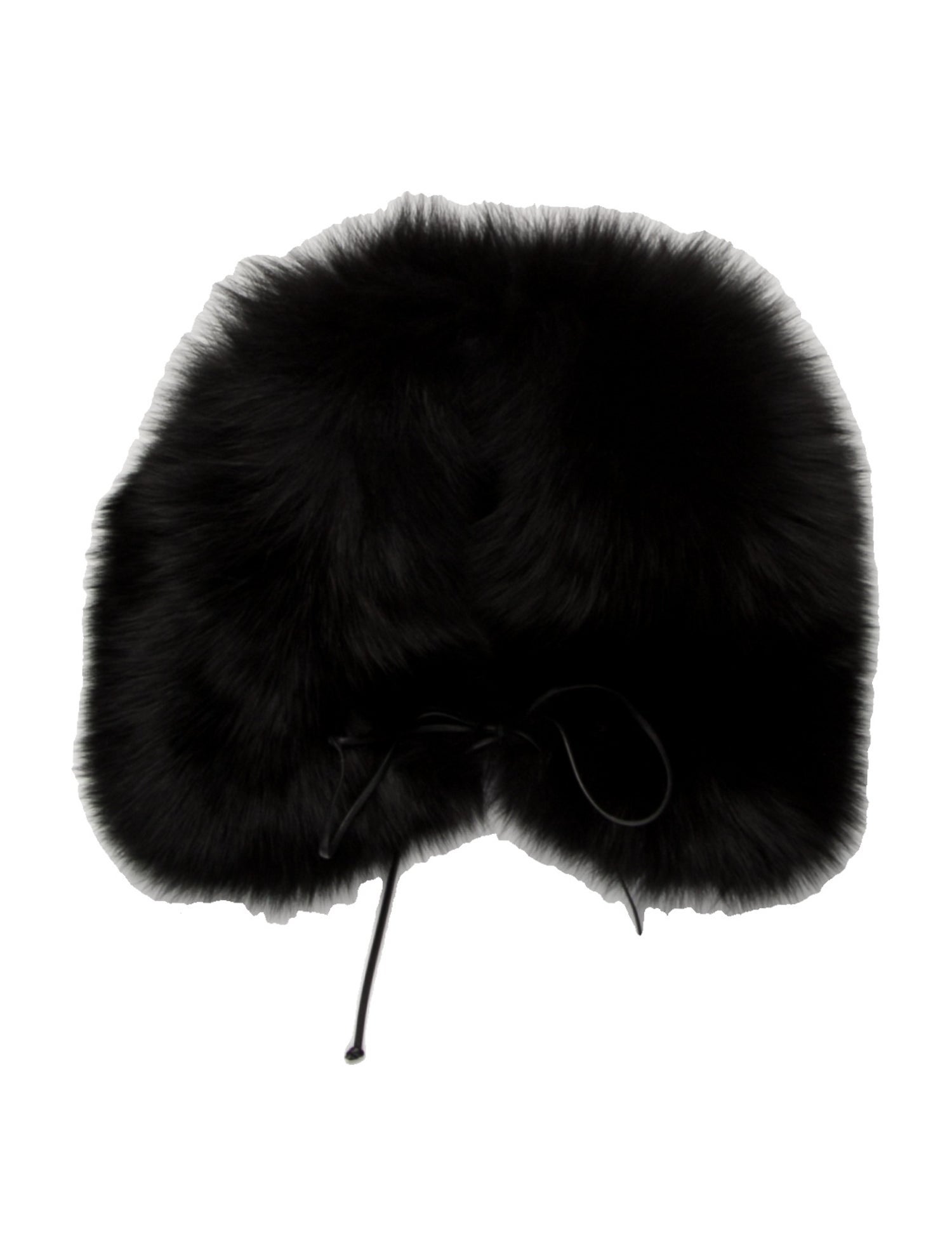 Burberry Fur TB Monogram Scarf