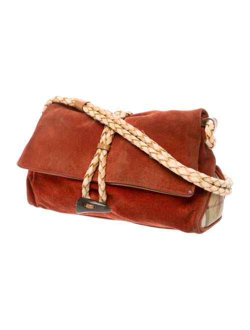 Burberry Haymarket Check Shoulder Bag