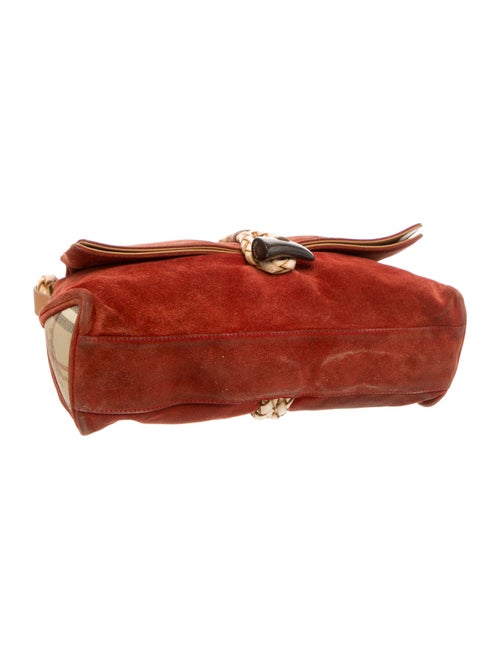 Burberry Haymarket Check Shoulder Bag