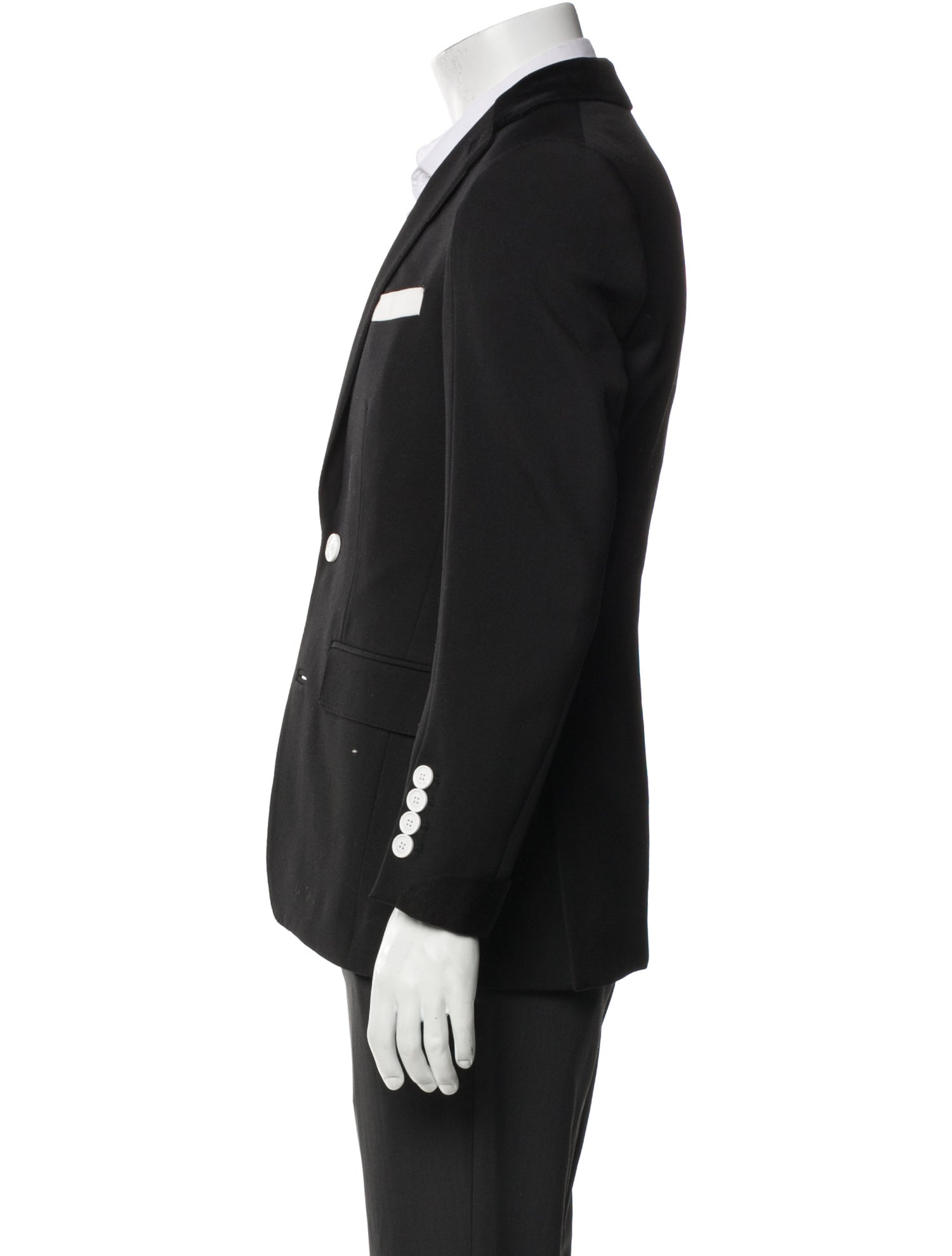 Burberry Wool Single-Breasted Blazer