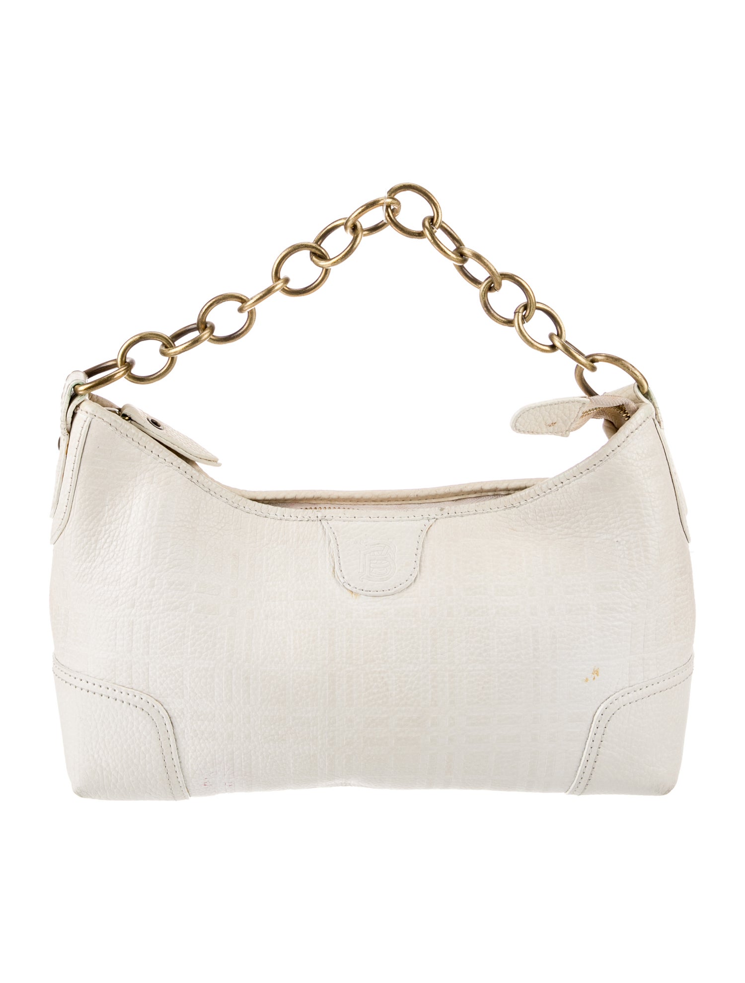 Burberry London Leather Shoulder Bag Vintage