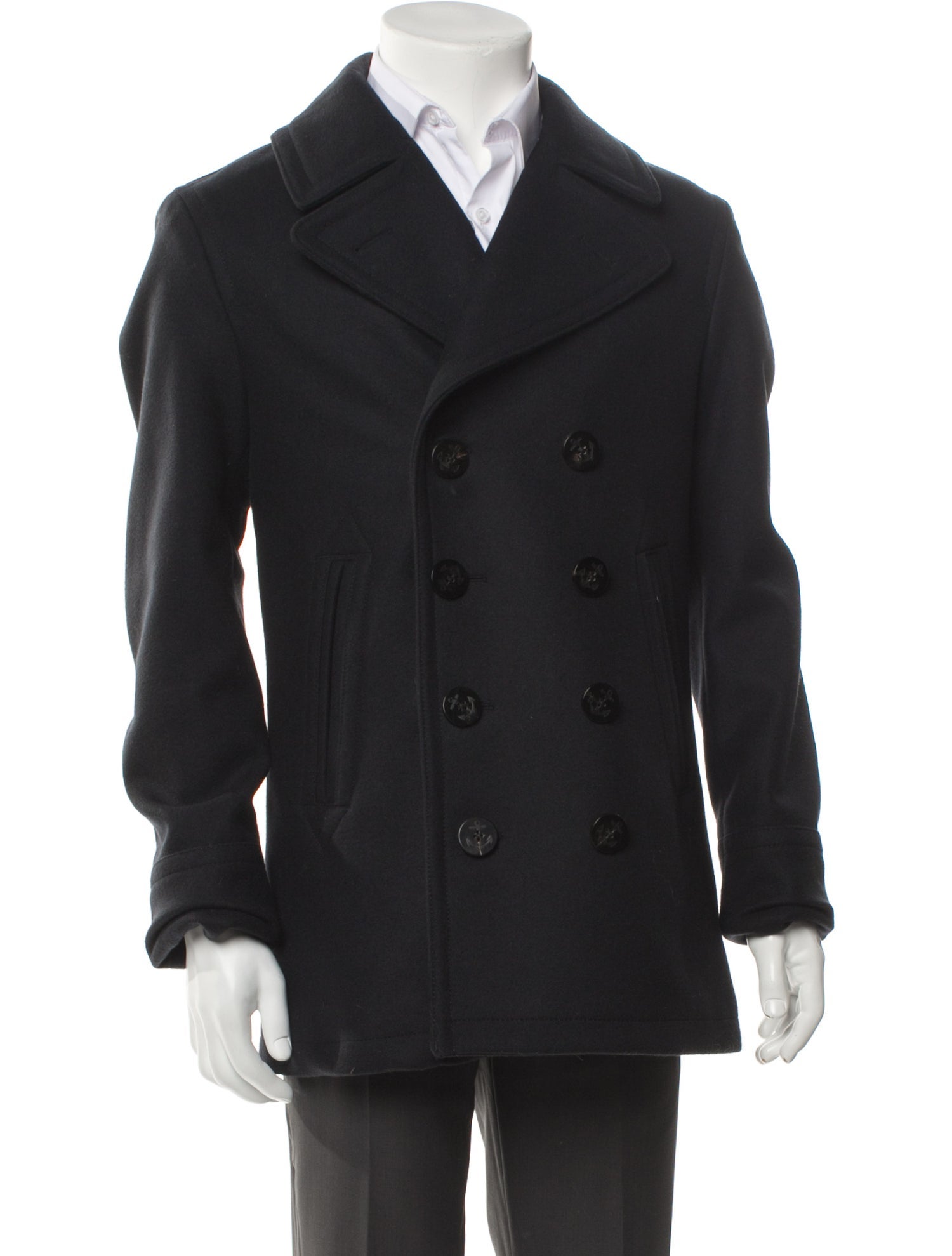 Burberry Wool Peacoat w/ Tags