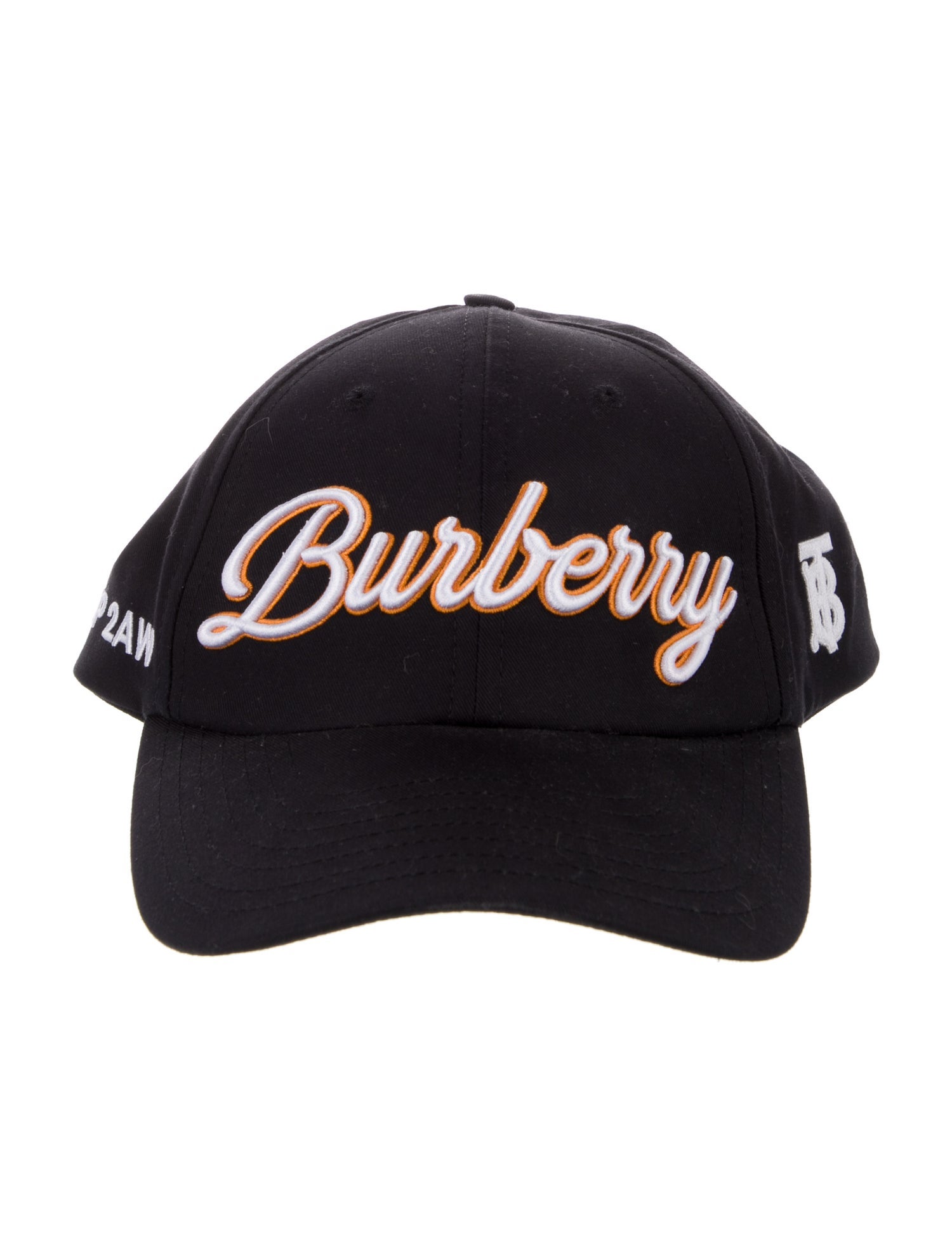 Burberry Solid Embroidered Baseball Hat