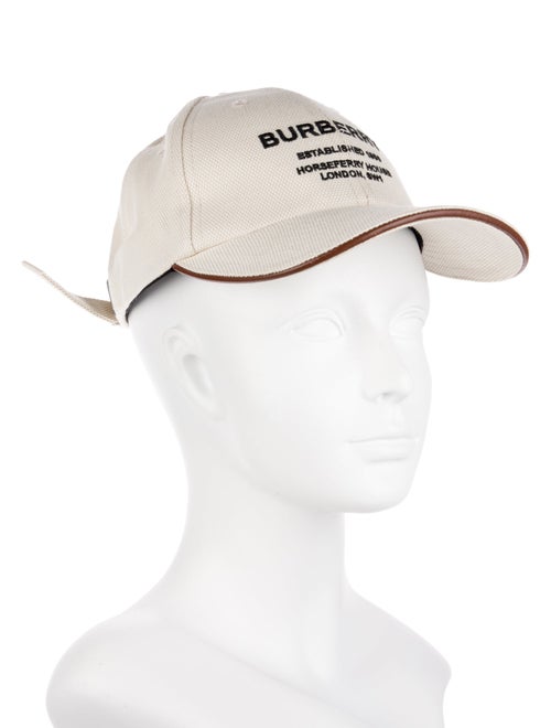 Burberry Embroidered Baseball Cap