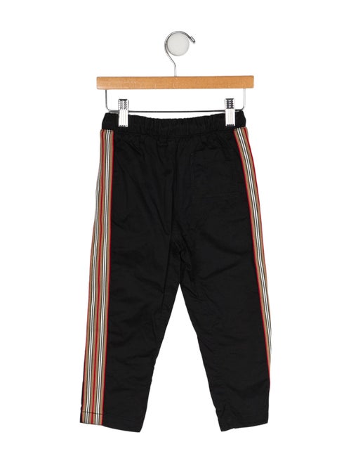 Burberry Check Trim Casual Pants