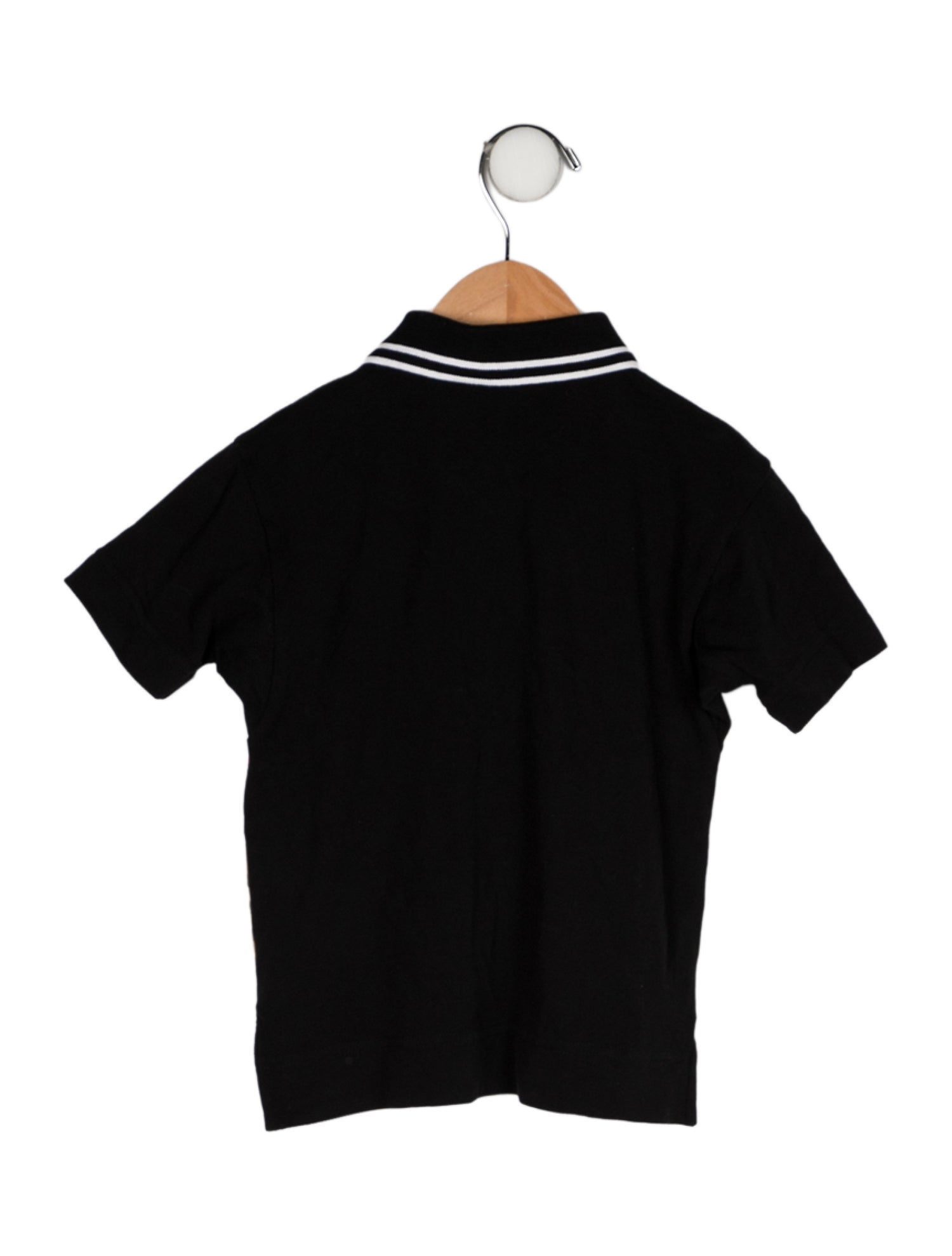 Burberry Check Print Polo Top