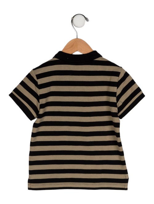Burberry Striped Polo Top