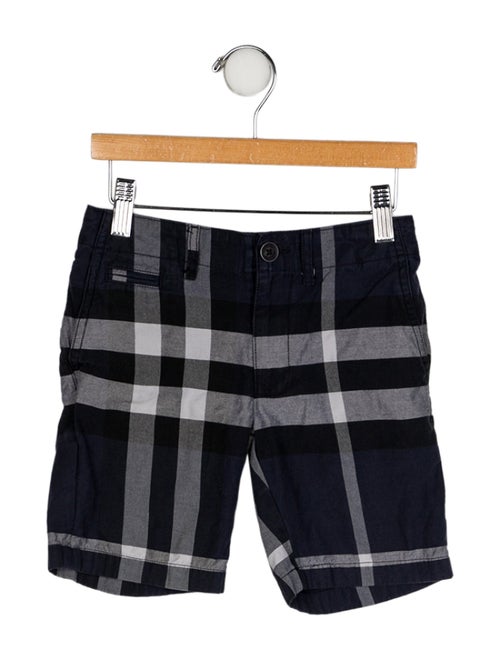 Burberry Check Print Shorts