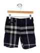 Burberry Check Print Shorts