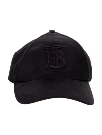 Burberry Solid Embroidered Baseball Hat