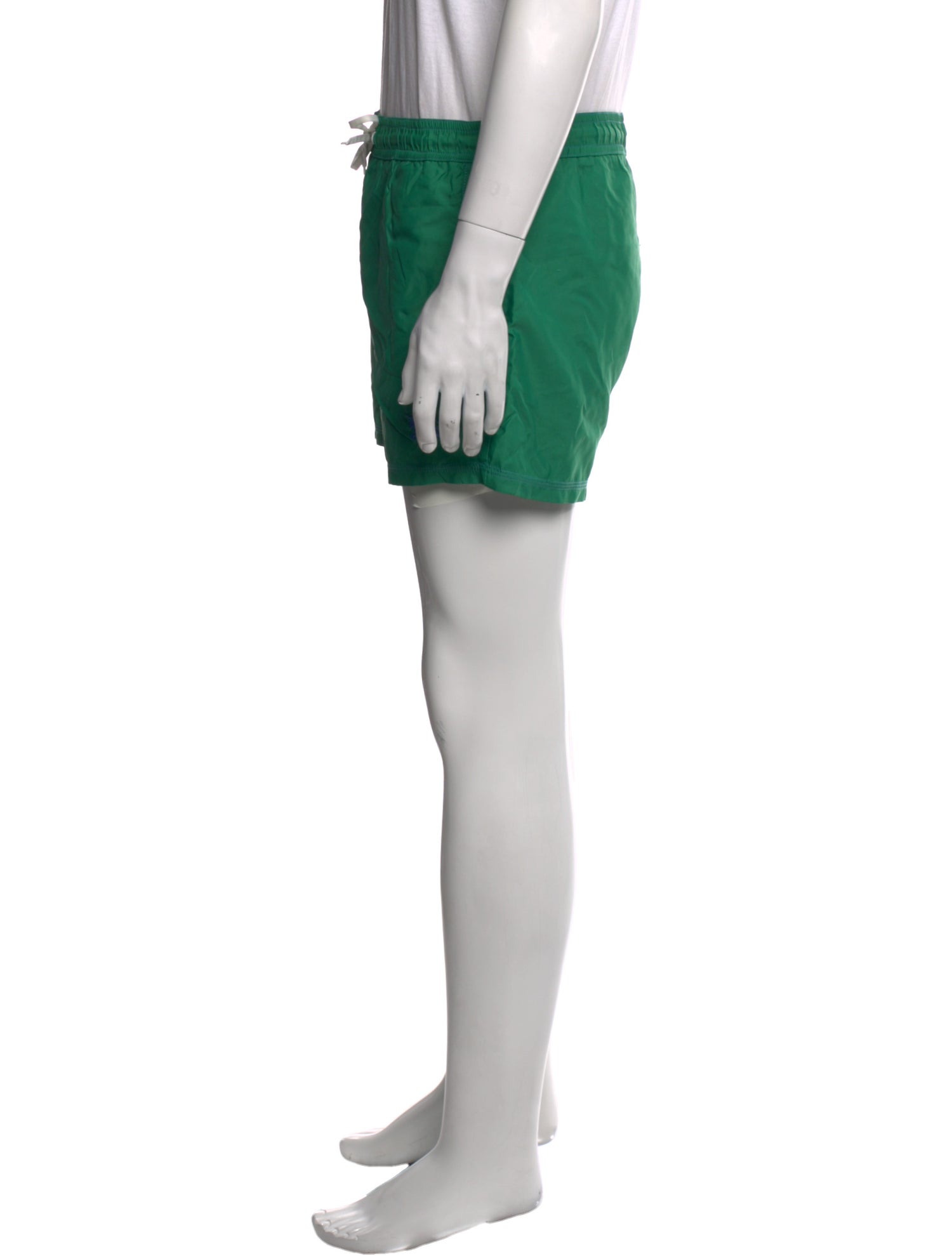 Burberry Embroidered Accent Swim Trunks