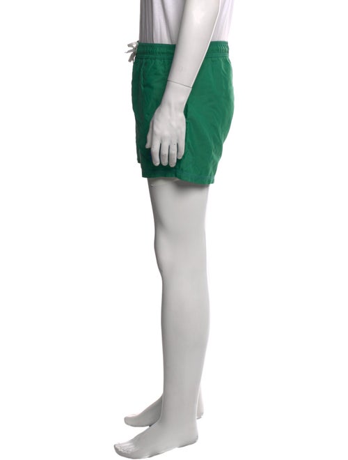 Burberry Embroidered Accent Swim Trunks