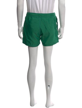 Burberry Embroidered Accent Swim Trunks