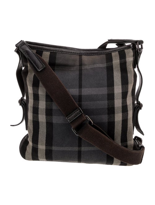 Burberry Smoked Check Messenger Bag