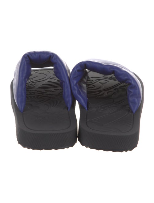 Burberry Leather Slides