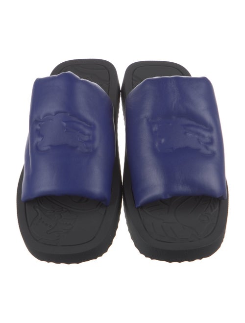 Burberry Leather Slides