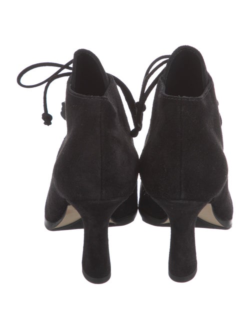 Burberry Suede Lace-Up Boots