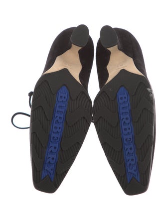 Burberry Suede Lace-Up Boots