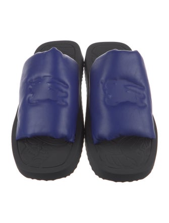 Burberry Leather Slides