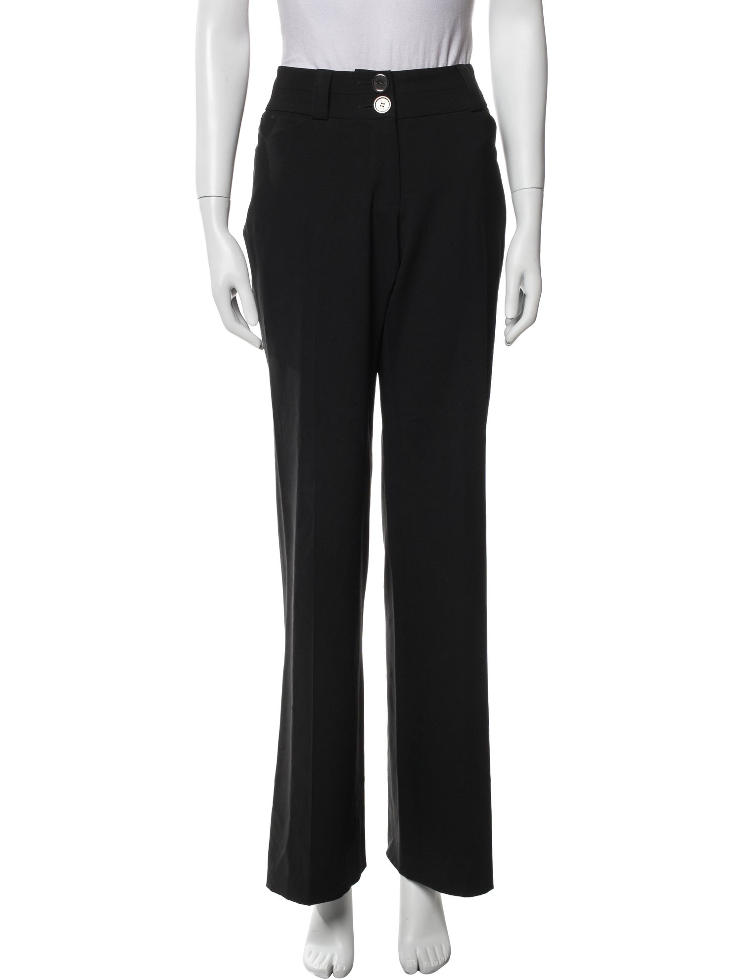 Burberry Wool Wide Leg Pants