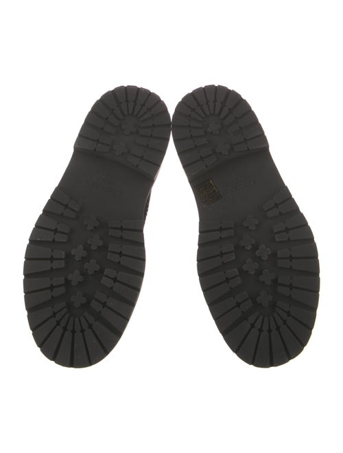 Burberry Leather Combat Boots