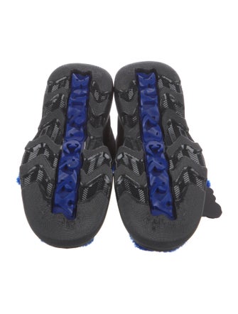 Burberry Suede Fur Trim Boots