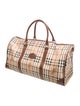 Burberry Haymarket Check Weekender Bag