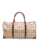 Burberry Haymarket Check Weekender Bag
