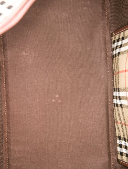 Burberry Haymarket Check Weekender Bag