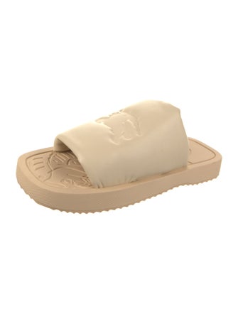 Burberry Leather Slides