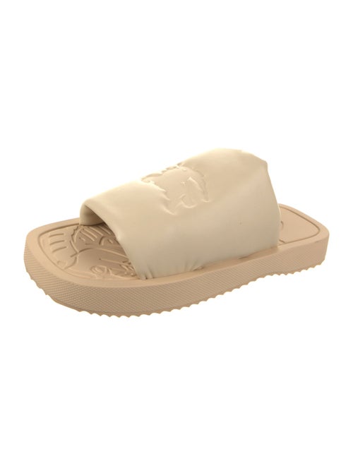 Burberry Leather Slides