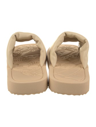 Burberry Leather Slides