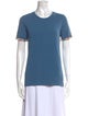 Burberry Crew Neck Short Sleeve T-Shirt