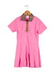 Burberry Girls' Short Sleeve Polo Dress