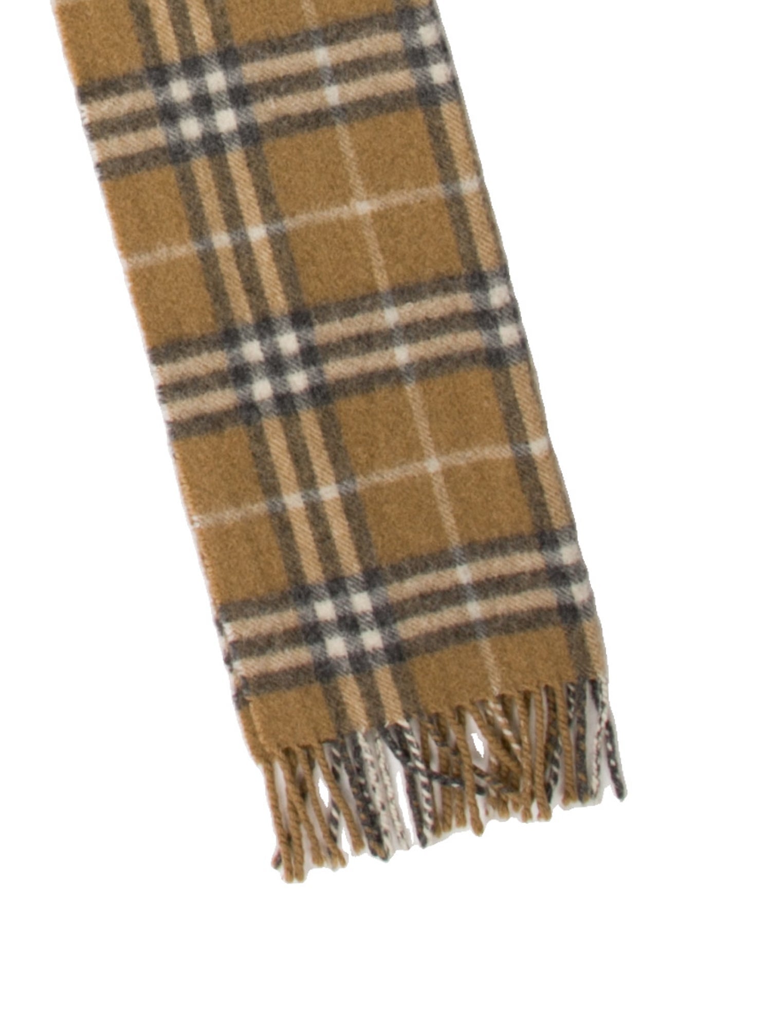 Burberry Cashmere Striped Scarf