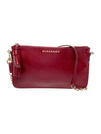 Burberry Patent Leather Crossbody Bag