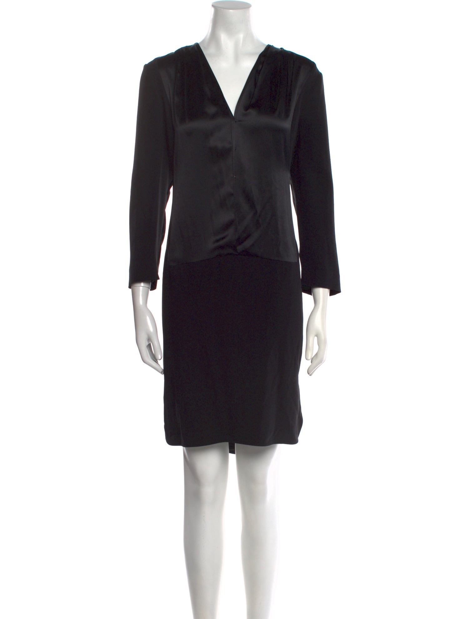 Burberry Silk Knee-Length Dress