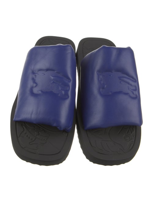 Burberry Leather Slides