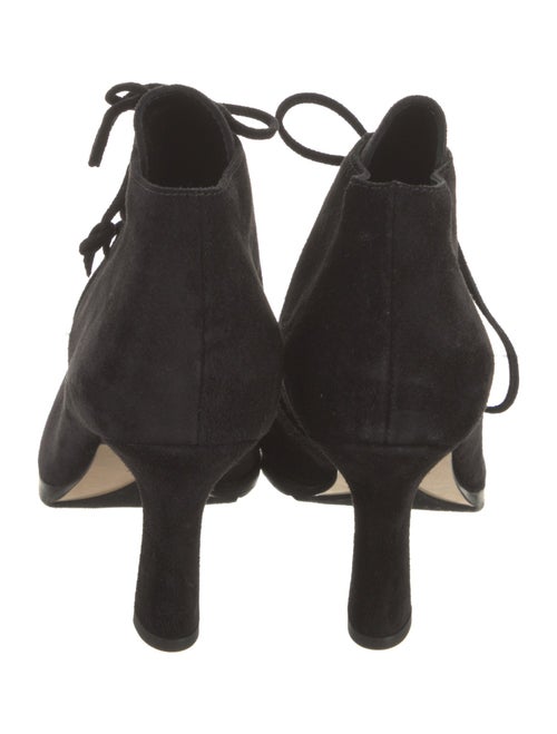 Burberry Suede Lace-Up Boots