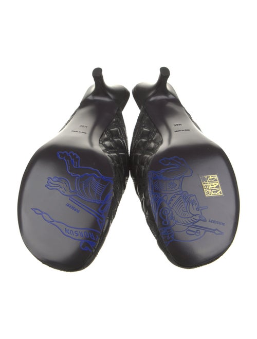 Burberry Leather Mules