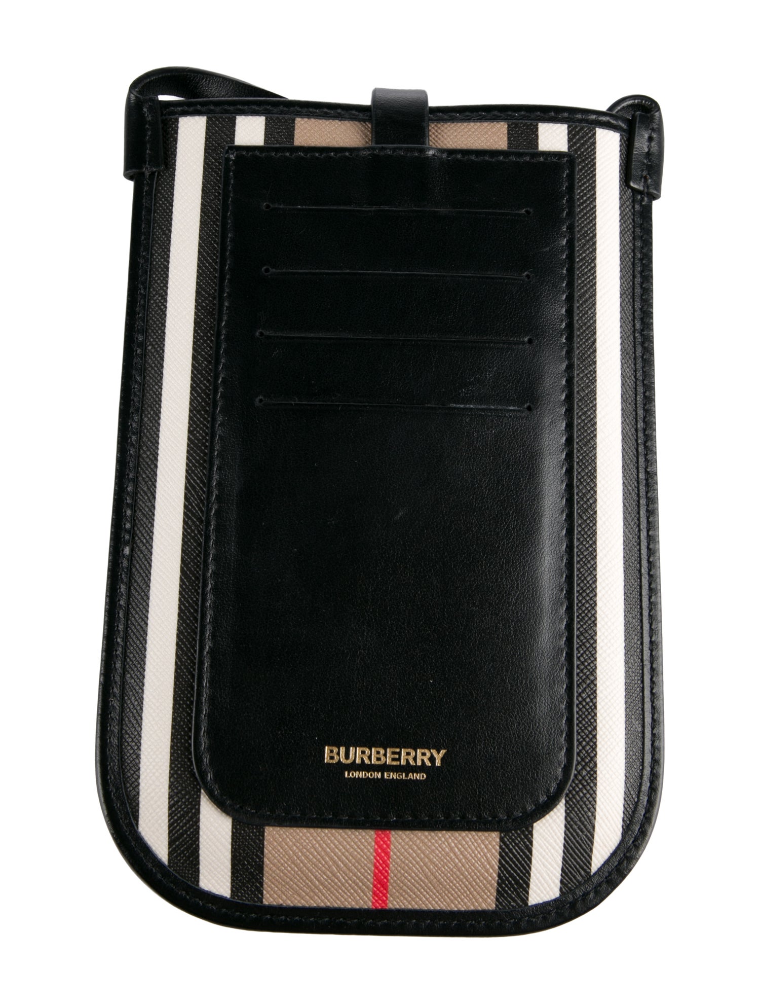 Burberry Leather Phone Holder