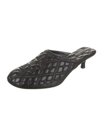 Burberry Leather Mules