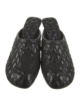 Burberry Leather Mules