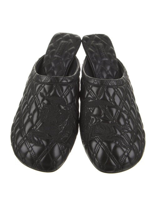 Burberry Leather Mules