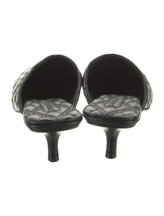 Burberry Leather Mules